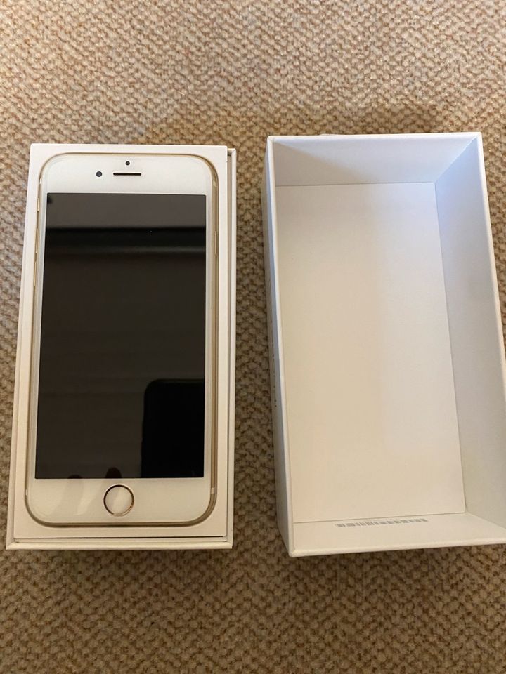 iPhone 6S, Champagner-Gold, gebraucht, in Originalverpackung in München