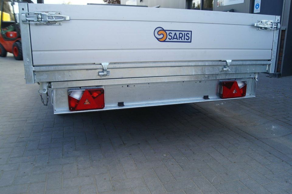 Anhänger Dreiseitenkipper Saris K 3 184 X 356 3500 kg, E- Pumpe in Wankendorf