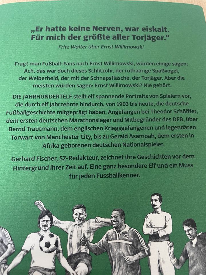 Buch Die Jahrhundert Elf von Gerhard Fischer NEU! in Uedem