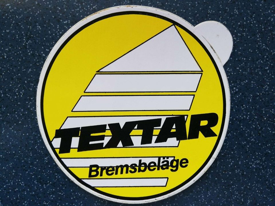 TEXTAR Bremsbeläge Aufkleber Auto Motorrad Reifen Räder in Reichelsheim (Wetterau)