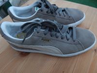 Puma Suede Classic,Gr.42,Wildleder, Sneaker/Sportschuhe,Grau/Weiß Nordrhein-Westfalen - Kirchhundem Vorschau