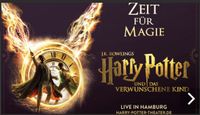 2 Karten Harry Potter Theater 09.05 (Do) 19:00 Uhr Sachsen-Anhalt - Halle Vorschau