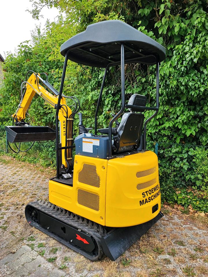 Vermiete Minibagger, Bagger,1200Kg in Moosburg a.d. Isar