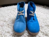 Young Spirit Stiefelette/Keilabsatz in royalblau/blau/Wildleder Hessen - Großenlüder Vorschau