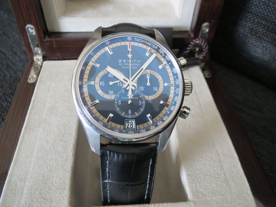 Zenith El Primero 36'000 VpH Certified Charles Vermot in Heilbronn