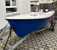 Motorboot Boot Sportboot Angelboot  Anka 4L inkl. Trailer Hessen - Offenbach Vorschau