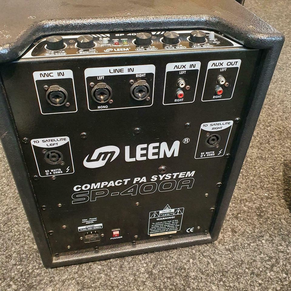 LEEM SP 400A Gesangsanlage in Hannover