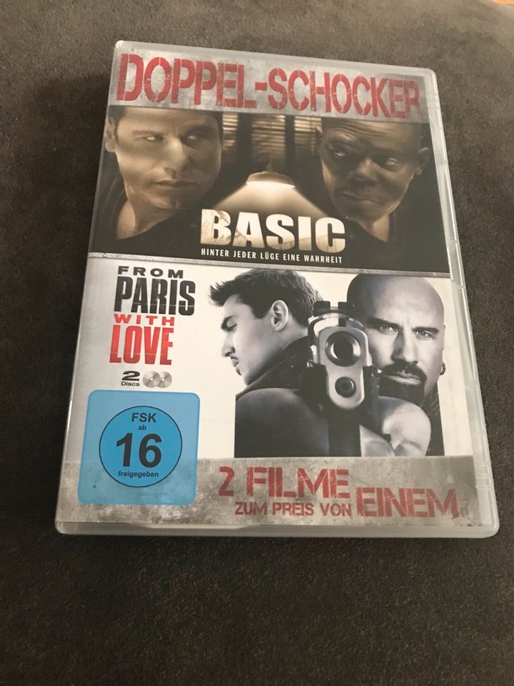 Basic & From Paris with Love - 2 Filme / DVD in Düsseldorf