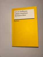 Kater Murr Eta Hoffmann Buch reclam Nordrhein-Westfalen - Herne Vorschau
