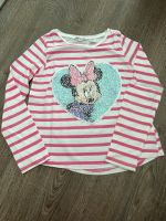 T-Shirt Gr. 134/140 Wendepailletten Minnie Daisy H&M Düsseldorf - Unterbach Vorschau