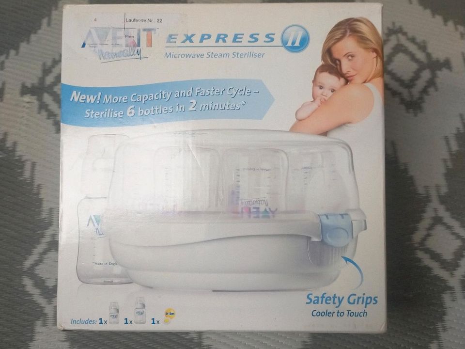 Avent Express Sterilisator Microwelle in Hollstadt