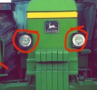 John Deere LED Scheinwerfer 30,40,50, 55erSerie 2850 3650 4955 et Nordrhein-Westfalen - Büren Vorschau