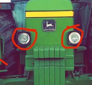 John Deere LED Scheinwerfer 30,40,50, 55erSerie 2850 3650 4955 et in Büren