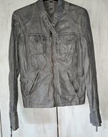 Gipsy grau Lederjacke echt Gr. M für Damen - TOP Zustand Hessen - Brachttal Vorschau