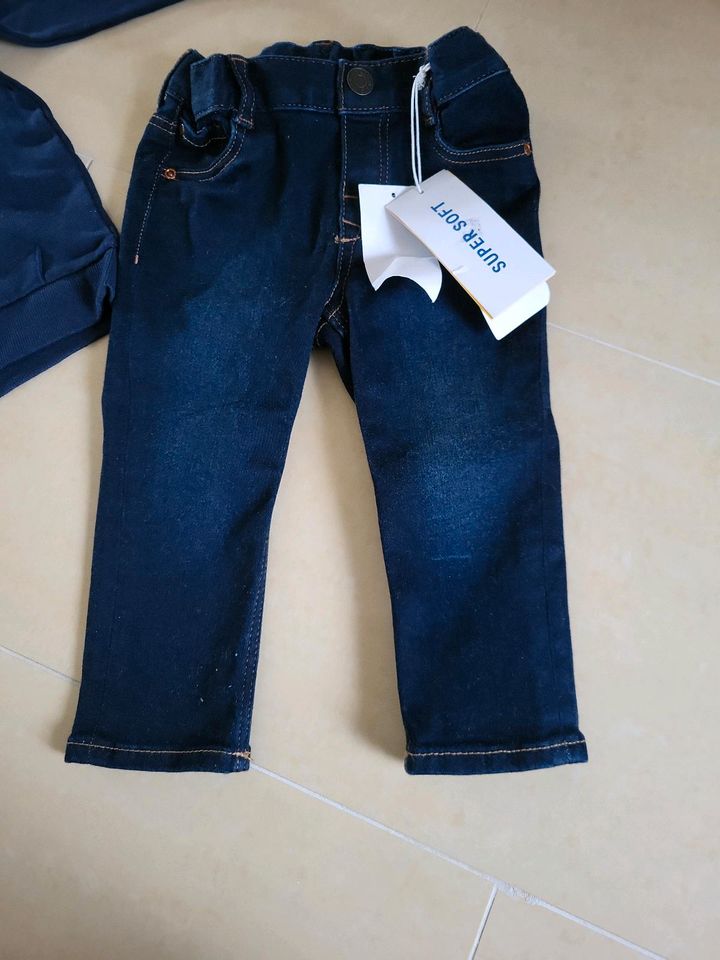 Jeans Hose u. Sweatjacke von H&M Gr.80  - neu mit Etikett! in Bochum