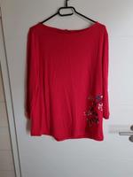 S.Oliver Shirt 3/4-Arm rot Blumen Gr. 44 Nordrhein-Westfalen - Kreuzau Vorschau