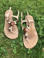 Sandalen, Zehentrenner - Tamaris, beige, braun Düsseldorf - Eller Vorschau