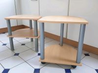 Zwei Beistelltische Wohnzimmer Blumenhocker Holz Metall München - Trudering-Riem Vorschau