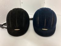 Casco Reithelm blauer Samtbezug Gr. 54-57 GUT ERHALTEN! Nordrhein-Westfalen - Leichlingen Vorschau