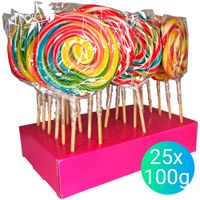 Lolly Wellen-Lutscher Regenbogenfarben 25x 100g Handgemacht 2,5Kg Thüringen - Sömmerda Vorschau