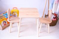 Montessori Kids Holz Tisch und 2 Stühle für Kinder-Kaninchen Stuh Nordrhein-Westfalen - Recklinghausen Vorschau