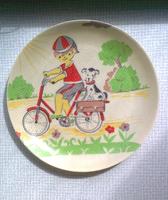 Kinderteller DDR UdSSR Plaste Spielzeug 19cm Teller Camping Sachsen - Annaberg-Buchholz Vorschau