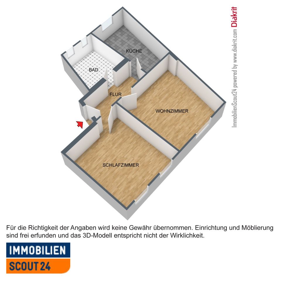 Sonnige, helle 2-R WHG an der Elsteraue Halle/Saale in Halle