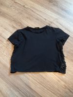 Tally Weijl cropped T-Shirt mit Spitzeneinsatz seitlich, Gr. XS Baden-Württemberg - Oppenau Vorschau