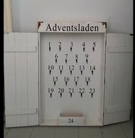 SUCHE  Adventsladen aus Holz / Adventskalender / Adventshäuschen Nordrhein-Westfalen - Wiehl Vorschau