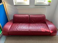 Sofa rotes Leder Buchholz-Kleefeld - Hannover Groß Buchholz Vorschau