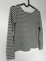 Damen Pullover Grün weiß gestreift Hessen - Guxhagen Vorschau