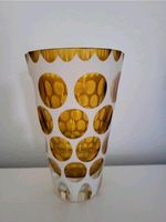 Glasvase gelb Vase Art Deco Jugendstil Glas Linsenschliff Nordrhein-Westfalen - Wilnsdorf Vorschau
