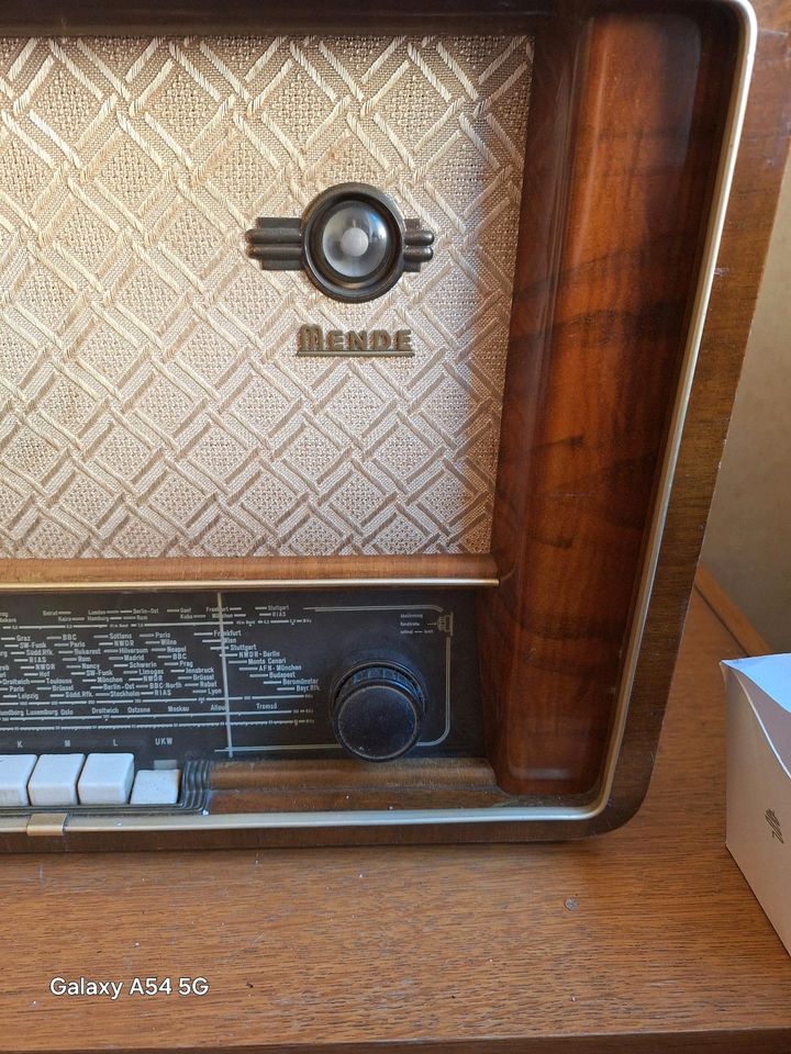 Mende Radio antik in Bremen