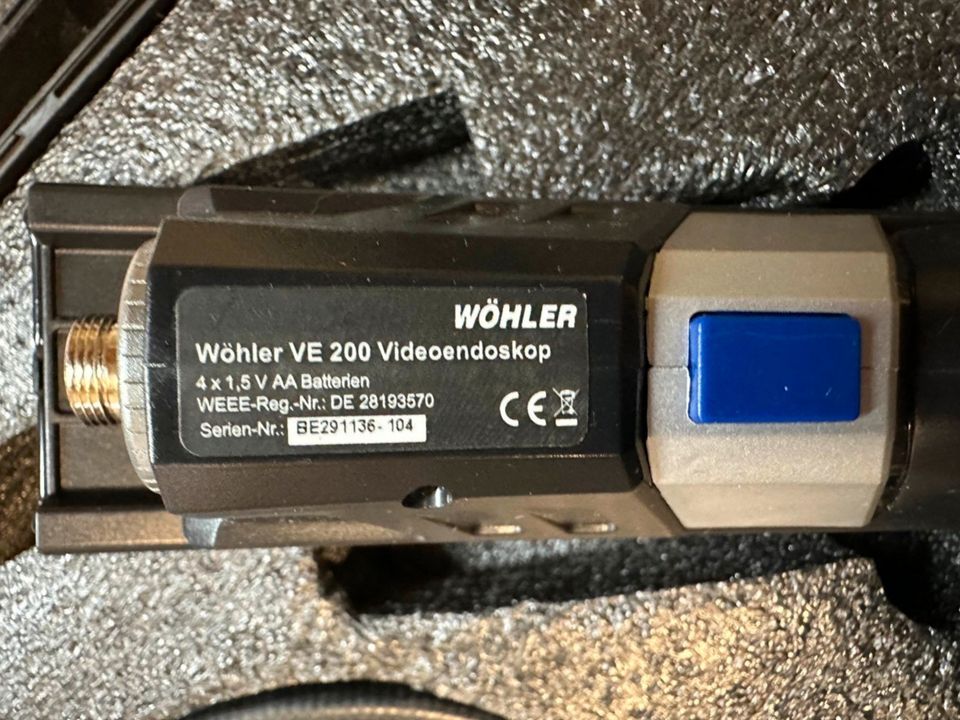 Wöhler VE200 Endoskop Video-Foto-Kamera in Düsseldorf