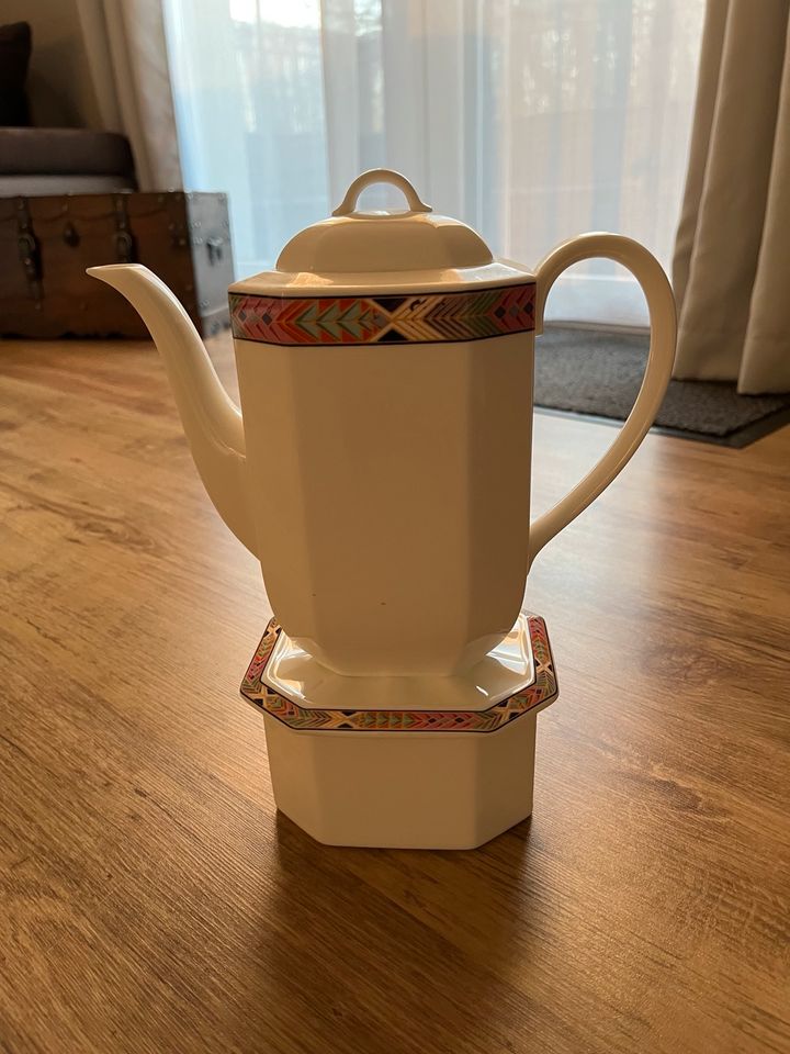 Villeroy & Boch Cheyenne Kaffeekanne mit Stövchen in Elmenhorst Kr Stormarn