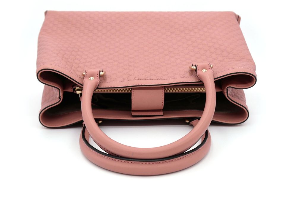 nieKeshop Gucci Microguccissima Tote Tasche rosa Ledertasche in Olpe