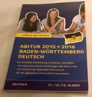 Königs Abi Trainer Deutsch Baden-Württemberg 2015/2016 Baden-Württemberg - Gäufelden Vorschau