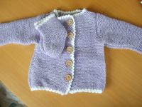 Kinderjacke und Schuhe Jäckchen Handarbeit neu Strickjacke 56 62 Thüringen - Weida Vorschau