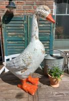 Alt Deko Gans Poliresin Upcycling shabby Garten Deko vintage Kreis Pinneberg - Elmshorn Vorschau