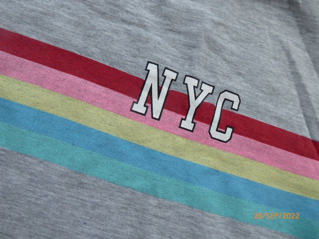 H&M - T-Shirt Top kurz Regenbogen Gr. 158/164 in Ehrenkirchen