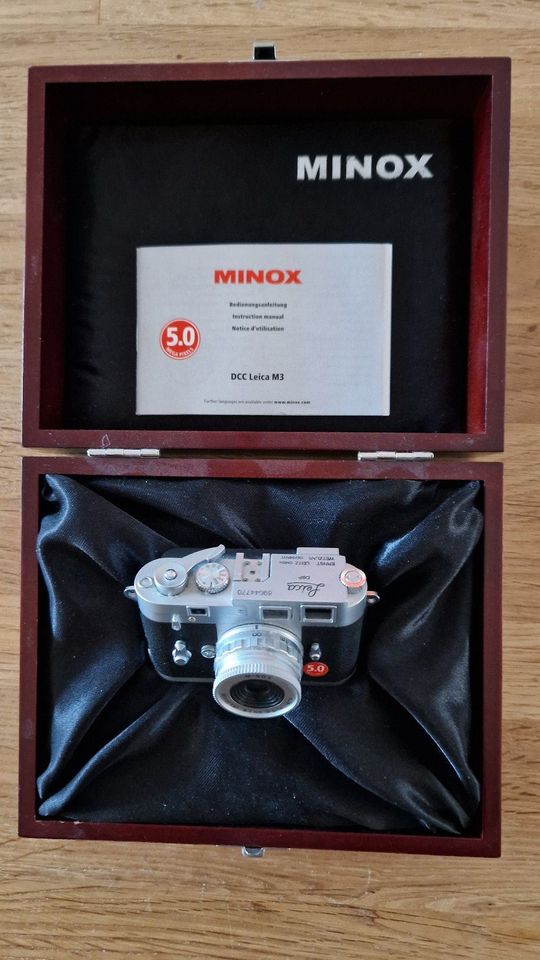 Minox DCC Leica M3 in Top Zustand mit Koffer in Weinbach