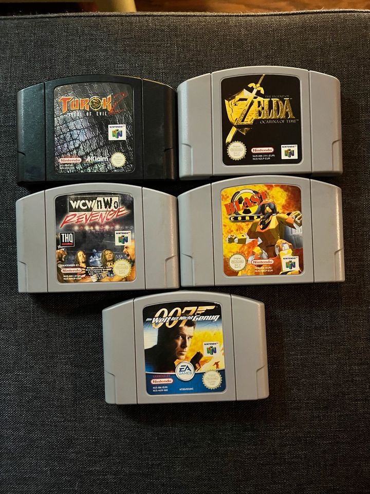 Nintendo 64 Spiele Set / N64 Konvolut in Marbach am Neckar