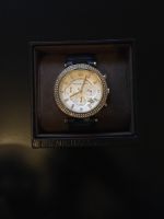 Michael Kors Uhr Damen gold mit blauem Leder Armband Köln - Porz Vorschau