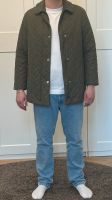 Vintage Khaki Olivgrün Steppjacke Übergang und Frühling Herren Düsseldorf - Oberkassel Vorschau