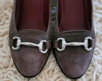 Loafer mit Absatz Gr. 38 taupe Nordrhein-Westfalen - Enger Vorschau