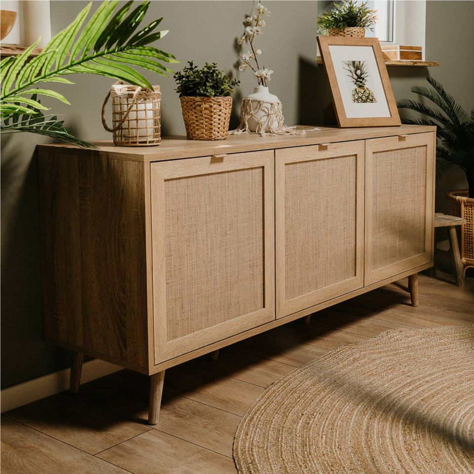 Kommode Sideboard Schrank Highboard Anrichte Natur NEU 230-Ro in Rostock