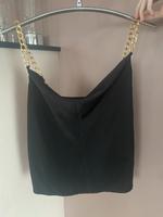 Schwarze Bluse mit goldenen Trägern Bayern - Memmingen Vorschau
