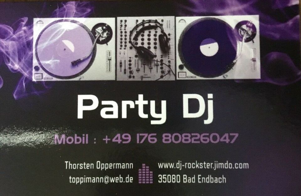 ‼️DJ Party l Geburtstag I Hochzeit DJ l Wedding DJ ‼️ in Bad Endbach