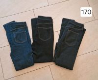 3 Jeans Mädchen Größe 170 H&M Hessen - Langgöns Vorschau