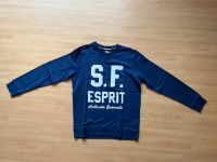 Esprit Herren Pullover Sweatshirt Sweater Print blau Gr. L Slim Hessen - Linden Vorschau